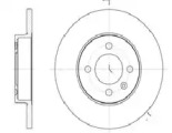 Тормозной диск AUTOMOTOR France PDC0698