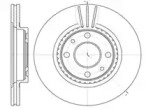 Тормозной диск AUTOMOTOR France PDC3557