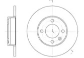 Тормозной диск AUTOMOTOR France ADC3710