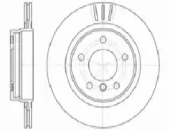 Тормозной диск AUTOMOTOR France PDC5563