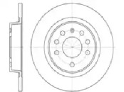 Тормозной диск AUTOMOTOR France ADC9115