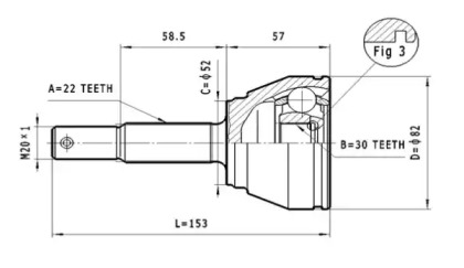 Шарнирный комплект STATIM C.229