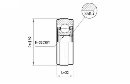 Шарнирный комплект STATIM CW.050