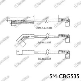 Комплект электропроводки SpeedMate SM-CBG535