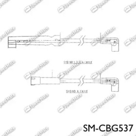 Комплект электропроводки SpeedMate SM-CBG537