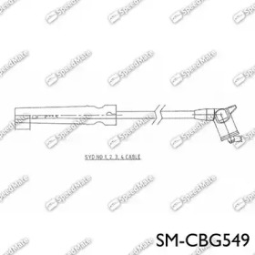 Комплект электропроводки SpeedMate SM-CBG549