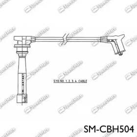 Комплект электропроводки SpeedMate SM-CBH504