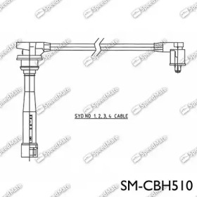 Комплект электропроводки SpeedMate SM-CBH510