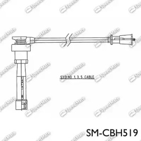 Комплект электропроводки SpeedMate SM-CBH519