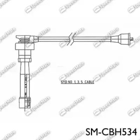 Комплект электропроводки SpeedMate SM-CBH534