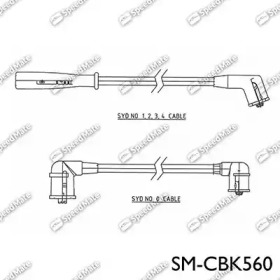 Комплект электропроводки SpeedMate SM-CBK560