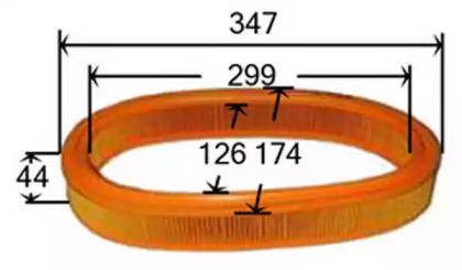 Фильтр JS ASAKASHI A0014