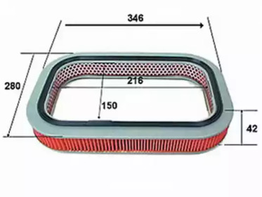 Фильтр JS ASAKASHI A826J