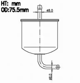 Фильтр JS ASAKASHI FS305M