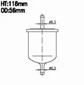 Фильтр JS ASAKASHI FS311J