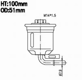 Фильтр JS ASAKASHI FS3201