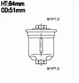 Фильтр JS ASAKASHI FS3205