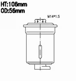 Фильтр JS ASAKASHI FS6200