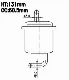 Фильтр JS ASAKASHI FS7201