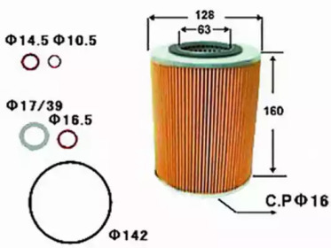 Фильтр JS ASAKASHI OE259J