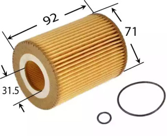 Фильтр JS ASAKASHI OE34001