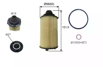 Фильтр JS ASAKASHI OE9608