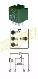 Реле, салонный нагнетатель воздуха GEBE 9 9126 1