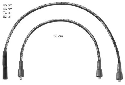 Комплект проводов зажигания CHAMPION CLS127