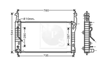 Теплообменник NPS D156O27