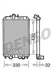Радиатор, охлаждение двигателя NPS DRM22002
