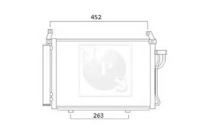 Конденсатор, кондиционер NPS H526I18