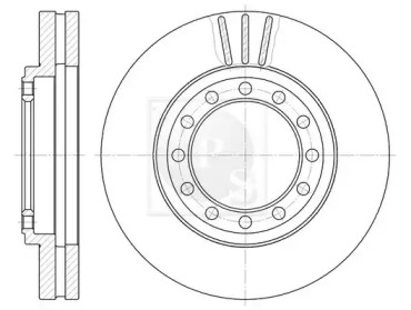 Тормозной диск NPS I330U13