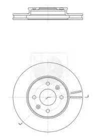 Тормозной диск NPS K330A31