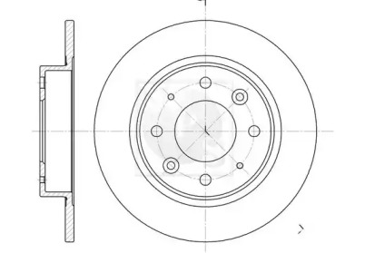 Тормозной диск NPS K331A01