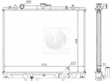 Теплообменник NPS M156I34