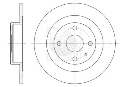 Тормозной диск NPS M331A22