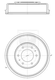 Тормозный барабан NPS M340I05