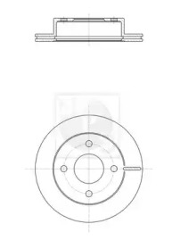 Тормозной диск NPS N330N59