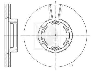 Тормозной диск NPS N330N96