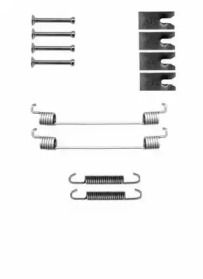 Комплектующие, тормозная колодка NPS N351N07