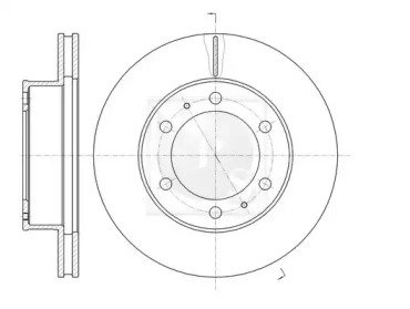 Тормозной диск NPS T330A157