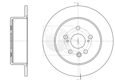 Тормозной диск NPS T331A28
