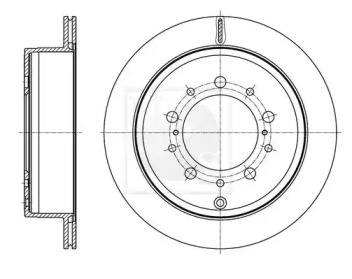 Тормозной диск NPS T331A53