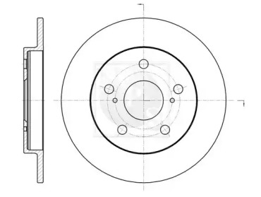 Тормозной диск NPS T331A55