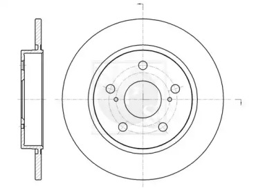 Тормозной диск NPS T331A56