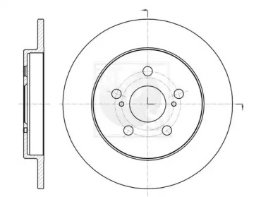 Тормозной диск NPS T331A61