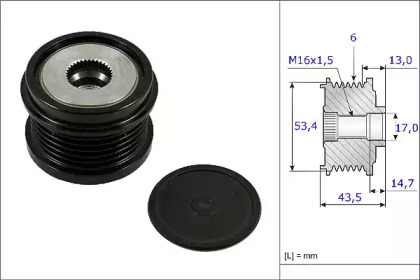 Механизм свободного хода FISPA 455232