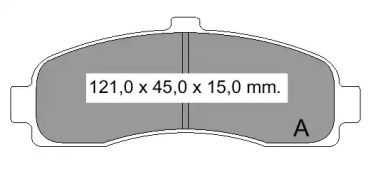 Комплект тормозных колодок VEMA 835190