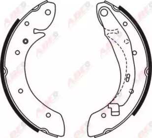 Комлект тормозных накладок ABE C0R030ABE