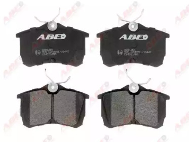 Комплект тормозных колодок ABE C24011ABE